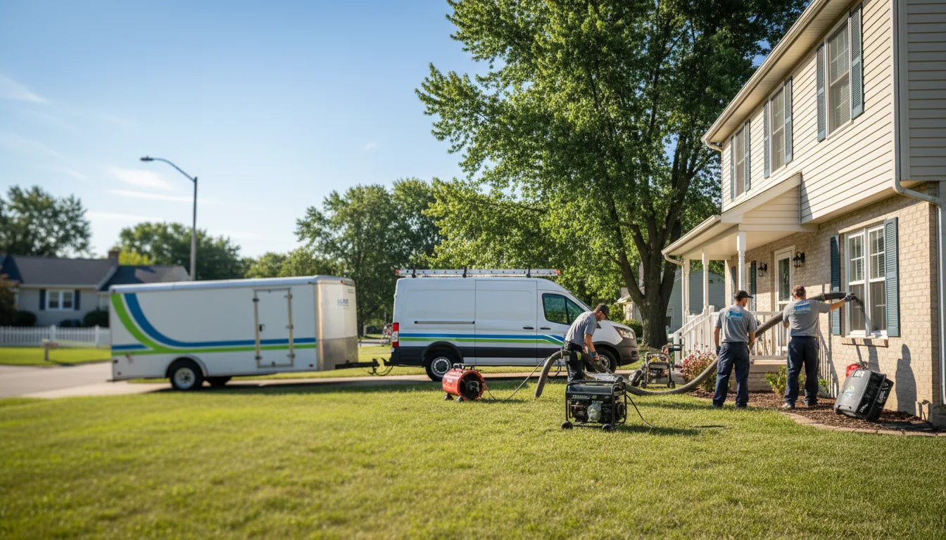 Flooded Basement Restoration And Cleanup With Repair in Cheyenne, WY near me